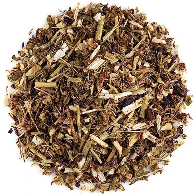 Image of Mallow Blue Leaves Tea Malva Sylvestris Herb Tisane 100g