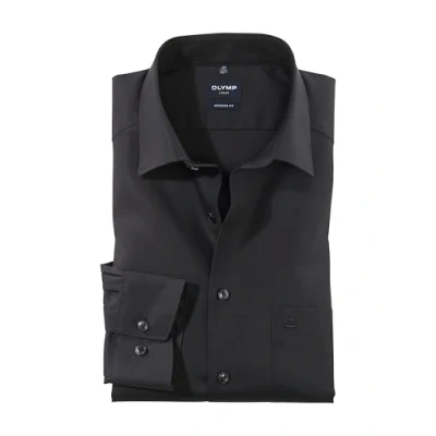 Image of Olymp Luxor Shirt Modern Fit Black size 43