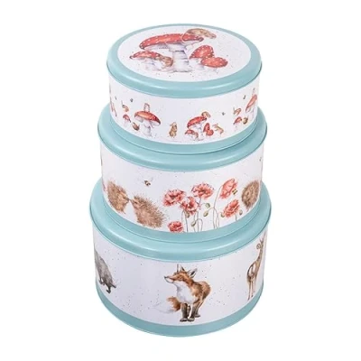 Image of Wrendale Designs &#039;The Country Set&#039; Nesting Cake Tins