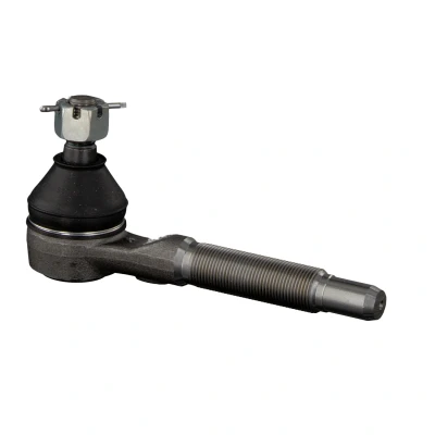 Image of 48570VB025, D8570VS40A Track rod end FEBI BILSTEIN 42687 Front Axle Left with crown nut NISSAN: Patrol GR 5 SUV