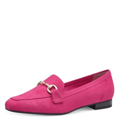 Image of Marco Tozzi Slipons, Women&#039;s, Size: 5, Pink Textile