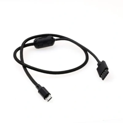 Image of HangTon Tilta Nucleus Nano Motor Power Cable Micro USB 50cm for DJI Ronin S 12V Port 4 pin