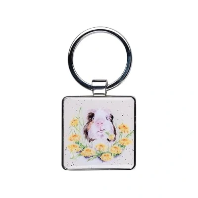 Image of Wrendale Designs Dandy Day&#039; Guinea Pig Keyring