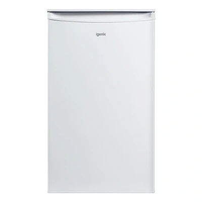 Image of Igenix IG3920 Freestanding Under Counter Fridge and Chill Compartment, 2 Glass Shelves Salad Drawer, One Bottle Shelf Egg Rack, 48 cm Wide, White