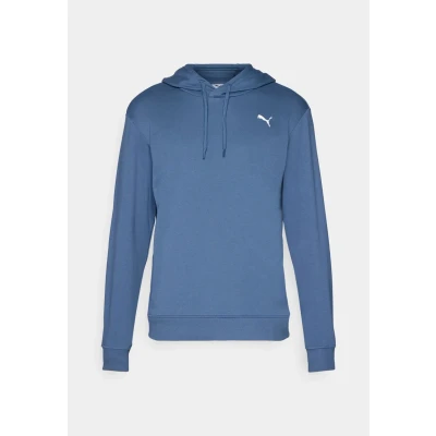 Image of PUMA M TAD ESSENTIALS French Terry Hoodie Dark Indigo