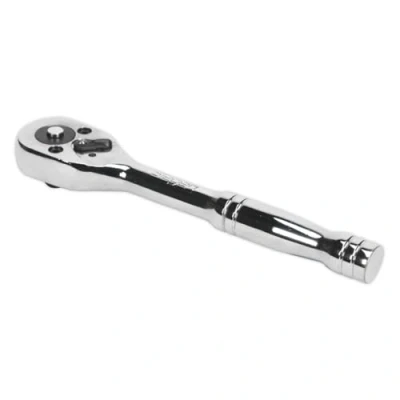 Image of Siegen Ratchet Wrench 1/4&quot;Sq Drive Pear Head, Flip Reverse