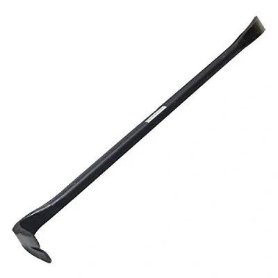 Image of TOPWAY Heavy Duty Wrecking Crowbar 60CM Black Nail Puller Remover Tool 332124