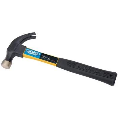 Image of Draper Fibreglass Shafted Claw Hammer, 450g/16oz