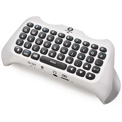 Image of Numskull Playstation 5 Bluetooth Wireless Mini KeyPad, Keyboard Compatible with Official PS5 Controllers (PS5)
