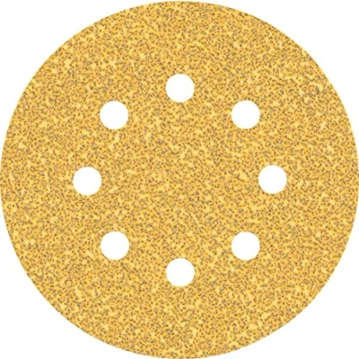 Image of Bosch Professional 5x Expert C470 Sandpaper (for Hardwood, Paint on wood, Ø 125 mm, Grit 40, Accessories Random Orbital Sander)