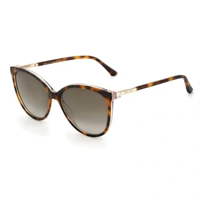 Image of Jimmy Choo LISSA/S 0T4 HAVANA PINK 58/16/145 WOMAN Sunglasses