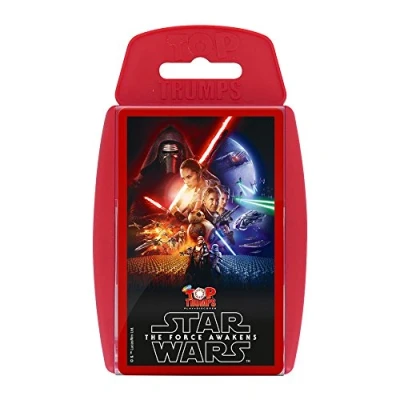 Image of Star Wars Episode VII: The Force Awakens Top Trumps Card Game