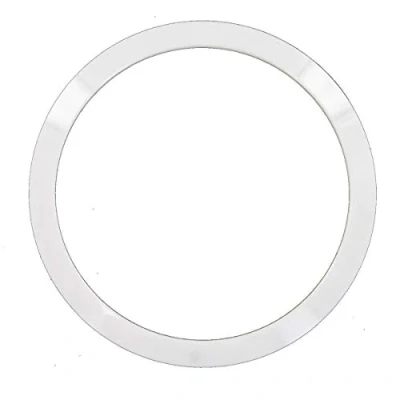 Image of TW Steel Marc Coblen edition 42 mm bezel for women&#039;s watches, Ceramic white/steel,