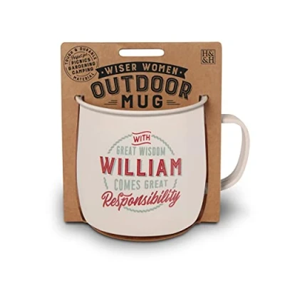 Image of History &amp; Heraldry Personalised Outdoor Mug (William)