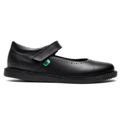 Image of Kickers Kopi Mary Jane Shoes UK 12.5 Black