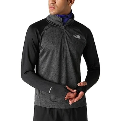 Image of THE NORTH FACE Men&#039;s Run Sweatshirt, Black, S