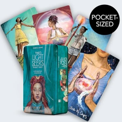 Image of The Light Seer&#039;s Pocket Tarot: A 78 Card Deck &amp; Guidebook