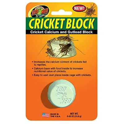 Image of Zoo Med Cricket Block Featuring Gutload &amp; Calcium