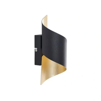 Image of Lindby Wall Light &#039;Desirio&#039; dimmable (Modern) in Black Made of Metal for e.g. Bedroom (1 Source, G9) from Lighting, lamp