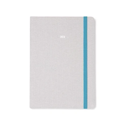 Image of Letts Raw A5 week to view 2023 diary grey
