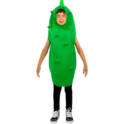 Image of Funidelia Pickle Costume for boys and girls Food, Drink Costumes kids, accessory fancy dress &amp; props Halloween, carnival parties Size 3 6 years Green