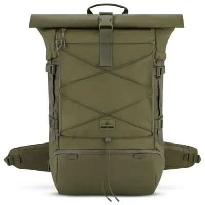 Image of Johnny Urban Travel Backpack Women &amp; Men Green Allen XL Rucksack for Hiking, Camping, Trekking, Travelling 50l Backpacking Bag with Laptop Compartment Water Repellent