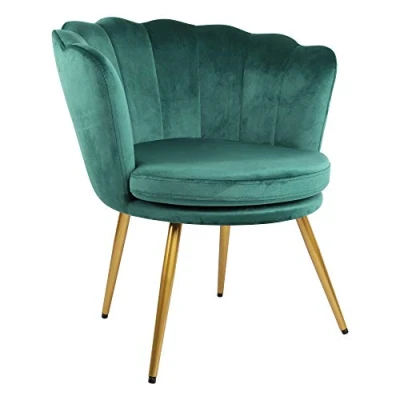 Image of Genesis Armchair, Metal, Green, One Size