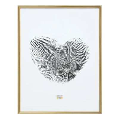 Image of Deknudt Frames S011A4 30.0X45.0 Gold Resin Photo Frame 46.5 x 31.5 2 cm