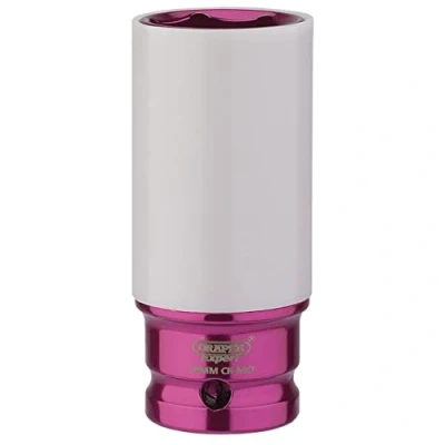 Image of Draper 1/2&quot; Sq. Dr. HI TORQ® Wheel Nut Socket for Alloy Wheels (24mm)