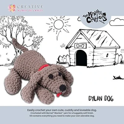 Image of KNITTY CRITTERS Dog Dylan
