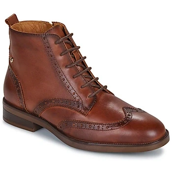 Image of Pikolinos PUERTOLLANO W3C women&#039;s Low Ankle Boots in Brown