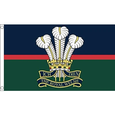 Image of Royal Welsh Regiment Flag 5ft x 3ft