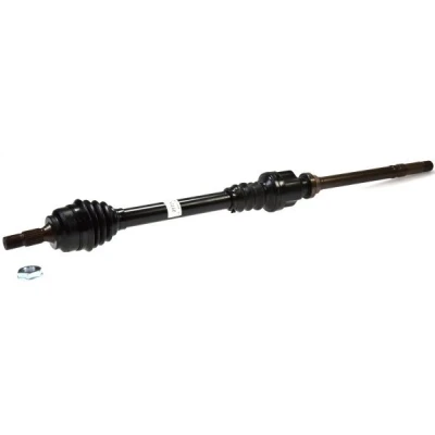 Image of 3273AH, 3273AJ Drive shaft SPIDAN 21734 330, 910mm with bearing(s), nut CITROËN: C4 I Hatchback, Coupe, PEUGEOT: 307 Hatchback