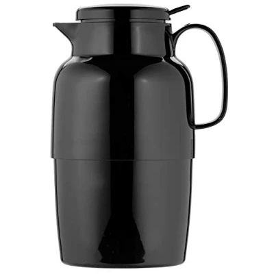 Image of Helios Mondo Push Vacuum Jug Black 2 Litre