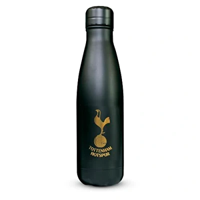 Image of Tottenham Hotspur 500ml Stainless Steel Vaccum Flask Thermal Bottle Black