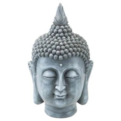 Image of VFM Zen Garden Buddha Head 12&quot; Ornament