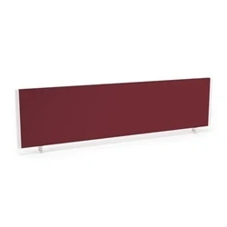 Image of Impulse/Evolve Plus Bench Screen 1600 Ginseng Chilli White Frame