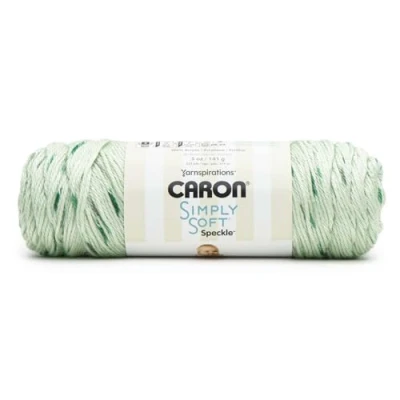 Image of Caron Simply Soft Speckle 141g White Sage