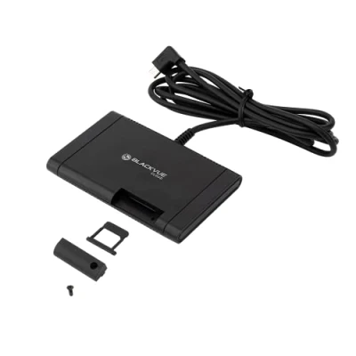 Image of BlackVue CM100LTE Dash Cam Accessory UK Edition 4G LTE Always On Cloud Connectivity Module for DR770X and DR970X Cams Includes Free SMARTY Sim Card, black