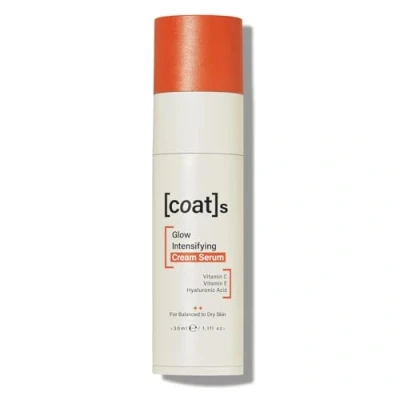 Image of Coats Glow Intensifying Cream Serum with Vitamin C Radiance Boosting, Complexion Brightening Dermatologically Approved + Clinically Proven 30 ml