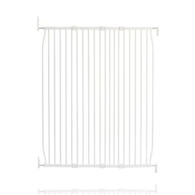 Image of Safetots Extra Tall Eco Screw Fit Baby Gate, White, 120cm 130cm, Gate 100cm in Height, Stair for Baby, Fitted Safety Easy Installation