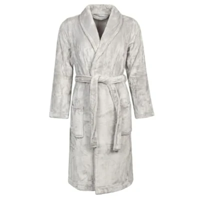 Image of HEAT HOLDERS Ladies Thermal Winter Warm Dressing Gown (as8, alpha, l, regular, Ice Grey)