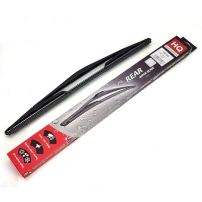 Image of HQ AUTOMOTIVE Rear Blade Windscreen Wiper Blades fits VAUXHALL Corsa 1pc Replacement C 2000 2006 Graphite Coated Natural Rubber No Smear Judder Free Model HQ16B V17