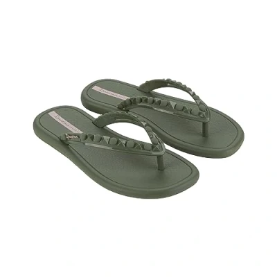Image of Ipanema Women&#039;s MEU Sol Ad Flip Flop, Green Pink, 4 UK