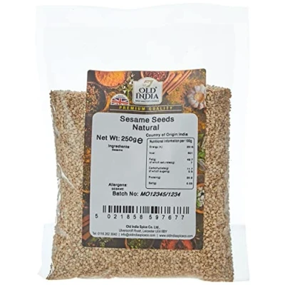 Image of Old India Sesame Seeds Natural 250g