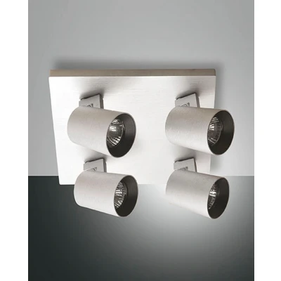 Image of Modo Spotlight Clusters Brushed Aluminum Glass, GU10