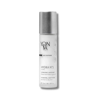 Image of Hydra N1 Yonka Hydrating Mattifying Fluid For Normal to Oily Dehydrated Skin 50ml Long lasting Deep Hydration Without Any Shine Matte Effect Dermatologically Proven Results ! Natural Origin