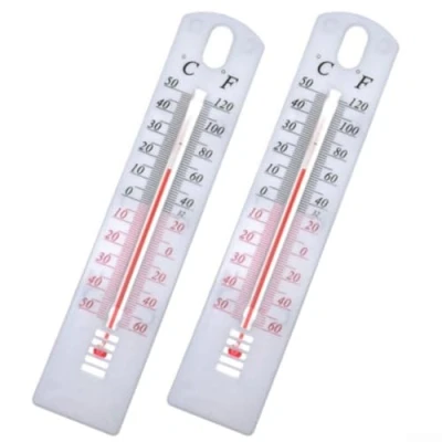 Image of 2PCS Wall Mounted Thermometer Household For Indoor And Outdoor