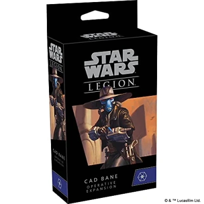 Image of Atomic Mass Games Star Wars Legion: Separatist Alliance Expansions: Cad Bane Operative Unit Expansion Miniatures Game Ages 14+ 2 Players 90 Minutes Playing Time