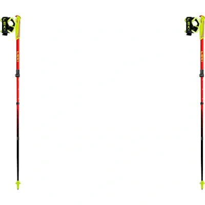Image of LEKI Kids Ultratrail FX Sticks, Red, 95 110cm